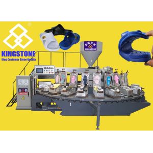130 Pairs/Hour PVC Slipper Rotary Table Injection Molding Machine