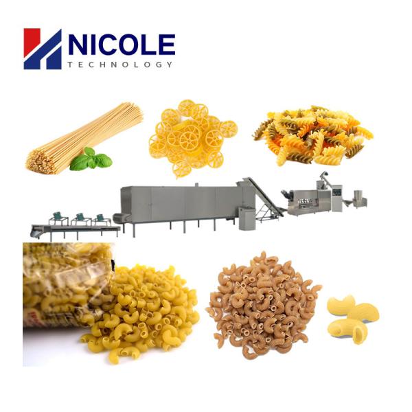 Buy Italian Pasta Extruder Pasta Banane Ka Machine 120kg/H at wholesale prices