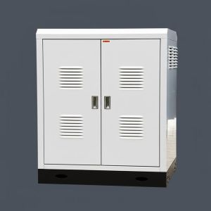 Single Cabin Outdoor Communication Cabinet 150Ah Battery Electrical Cabinet