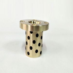 Graphite Impregnated Bronze Bushing Oilless CNC Processing