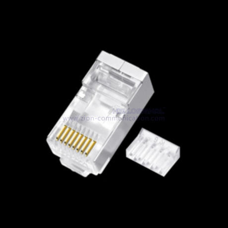 Buy Zion Communiation Shielded Modular Connectors CAT6 FTP 8P8C RJ45 at wholesale prices