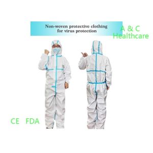 China CE Medical Disposable Clothing Virus Protective Disposable Body Suit on sale
