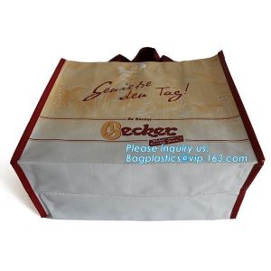 laminated shopping tote china pp promotional woven bag,Full Color Printed