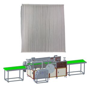 100mm/s Heat Recovery Ventilation System Hvac Filter Element Making Machine