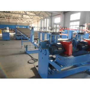 PE PP Wood Plastic Composite Board Extrusion Line , Wood Composite Board Making