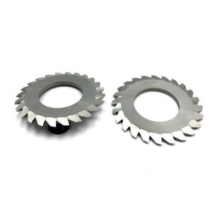 Rotary Tungsten Carbide Disc Cutter Various Flutes For High Speed Machining