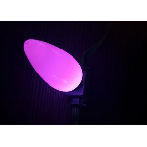 Programmable Hanging Christmas Lights SMD5050 25 Triklits With Frosted Bulb