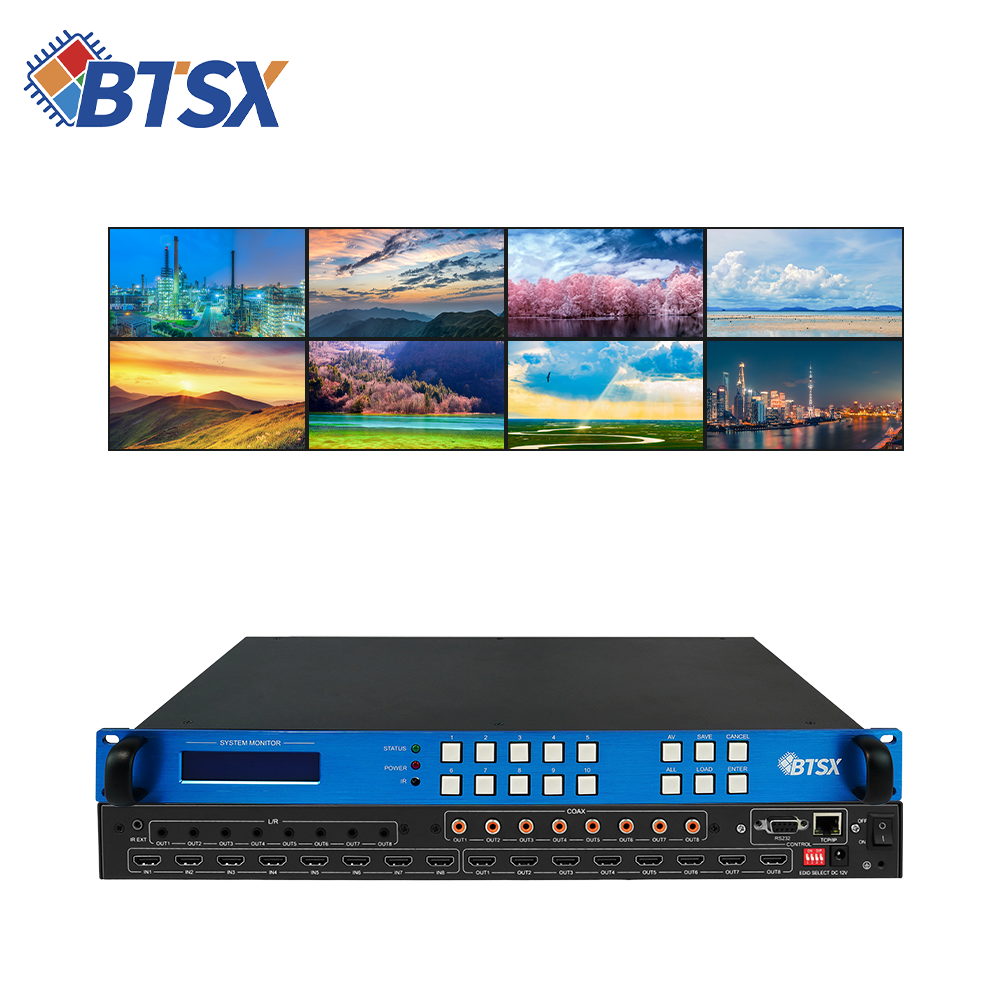 China Transform Your Viewing Experience with Video Martix 4K- 1080P Scaling and IR Control Included on sale