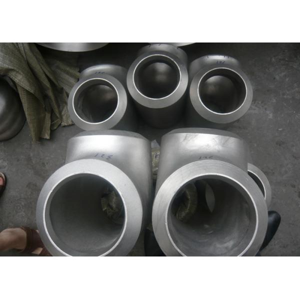Buy Thick Walled Stainless Steel Pipe Tee Fittings Buttweld Pipe Fittings at wholesale prices