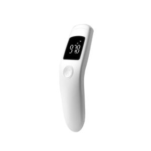 Infrared LCD Forehead Non Contact Thermometer , ABS No Touch Infrared Forehead