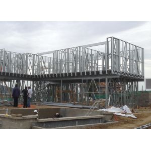 Galvanized Double Deck Light Steel Prefabricated house Villas Saving Australian