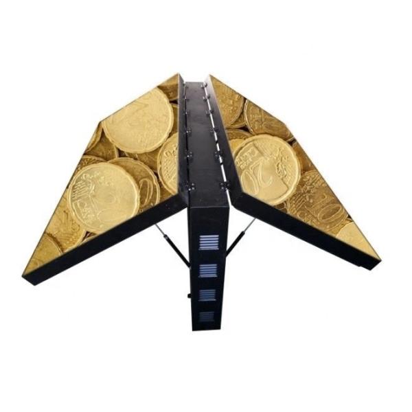 6mm Pixel Pitch Outdoor Full Color LED Display Wireless Control Front/Rear IP65