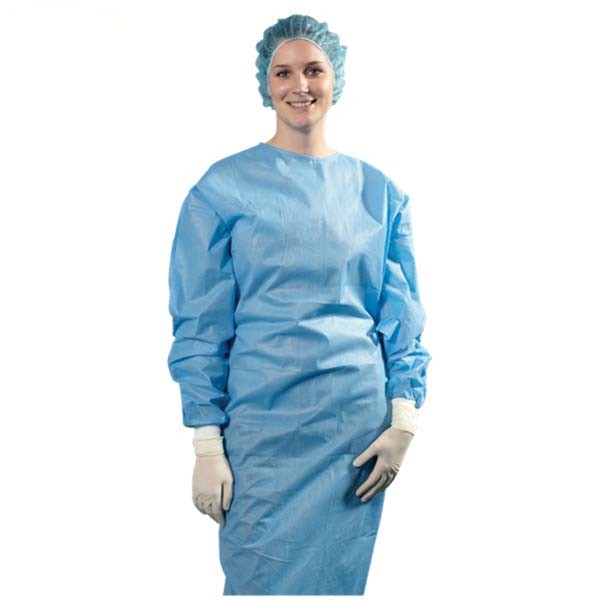 Buy Nonwoven Disposable Isolation Gowns PP PE Protective Coverall Anti Dust at wholesale prices