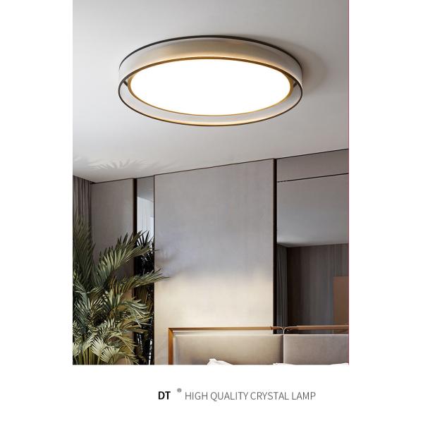 LED Ceiling Light All Copper Living Room Light Nordic Simple Room Round gold chandelier(WH-MA-188)