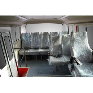 Euro3 No AC Dongfeng Cummins 140HP EQ5060XGCT4 4x2 Engineering Bus