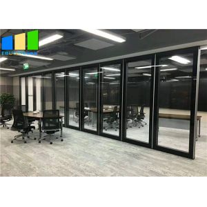 Ebunge Office Glass Modular Partition Aluminum Frame Glass Soundproof Partition