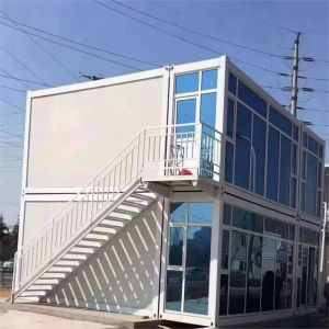 Prefabricated 40ft Assembled Detachable Container House Modern Design Style