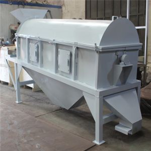 Quality Carbon Steel Mine Particle Sand Rotary Trommel Screen With Cover for sale