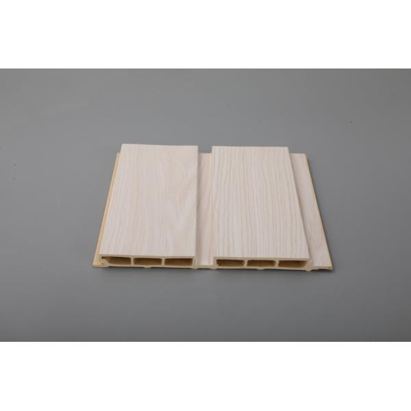 ECO-Friendly WPC Laminated Fluted Flat Wall Solid Panel for Indoor Interior Decoration