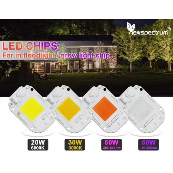 6000K COB LED Module Size 25mm Flip Chip For DIY Flood Light