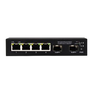 10g Ethernet Switch Unmanaged 4 Port 2.5G Ethernet Switch With 10G SFP+ Ports