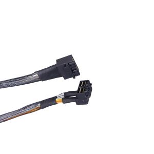 Internal Copper 12G 8X Mini SAS SFF 8643 TO SFF 8643 Cable