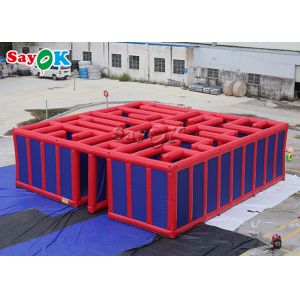 Inflatable Party Games Commercial Outdoor Carnival 10x10x3m Inflatable Labyrinth