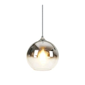 D30CM Rose Gold Nordic Style Glass Modern Pendant Lamp