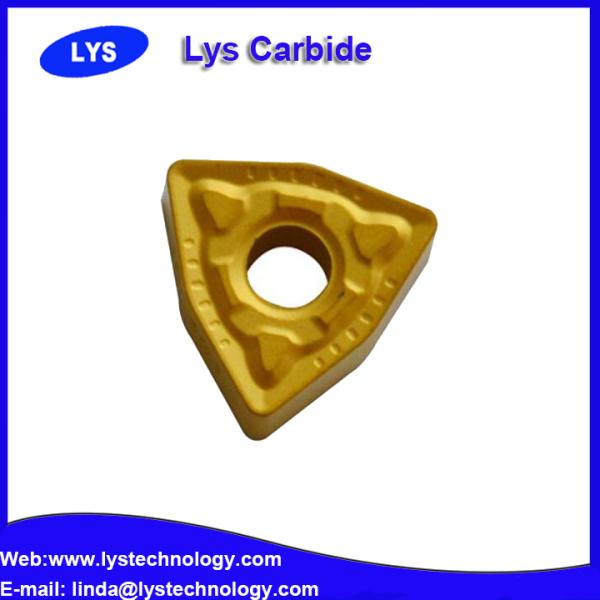 Cemented carbide NC blade Trigon with hole