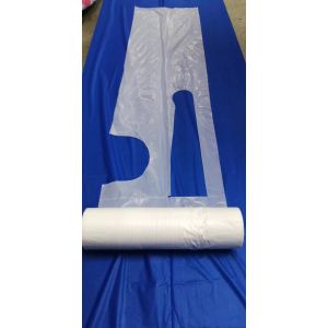 Medical Protective Cpe Plastic Surgical Gown Easy To Wear And Removal