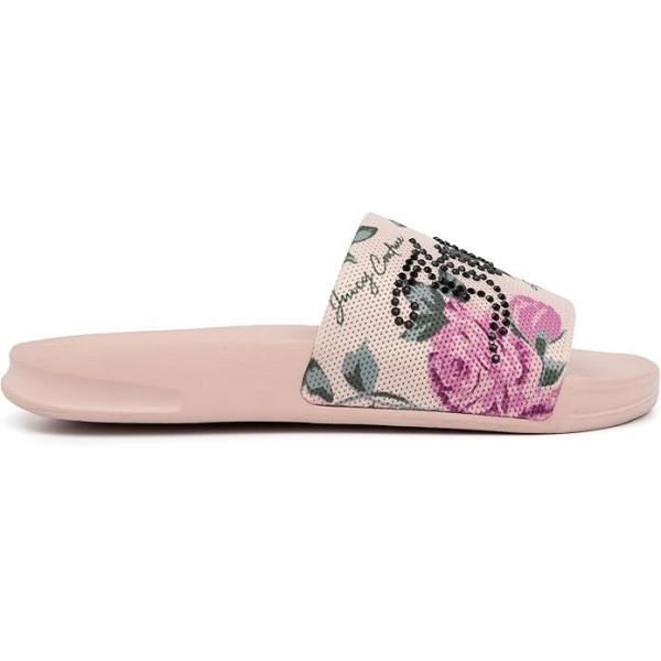 Lightweight EVA Women's Slides Printed Upper Mule Sandals OEM Logo