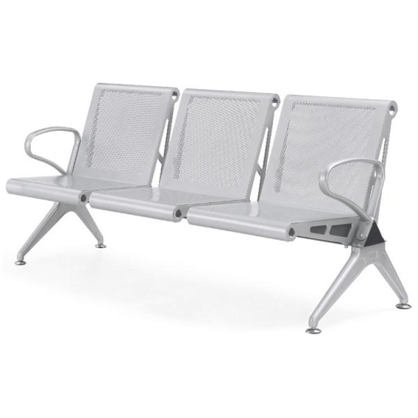 Stainless Steel Waiting Chair for Airport Bank and Hospital Customer Provided Comfort