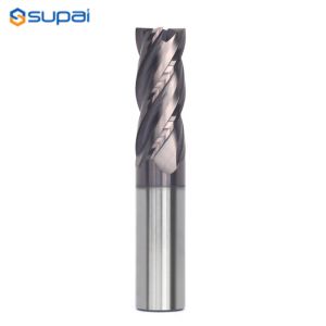 HRC60 Solid Tungsten Carbide End Mill 18x100mm Flat End Mill