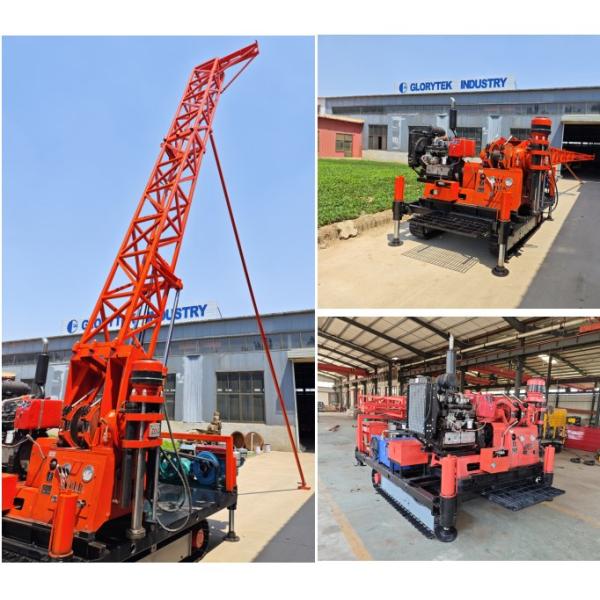 Mining 560mm Mineral Exploration Drilling Rigs With Crawler Chassis