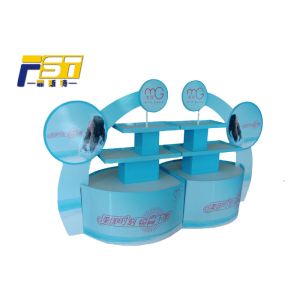 Supermarket Cosmetic Cardboard Pallet Display Recycable Environmental Friendly