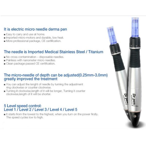 Newest Meso Auto Derma Micro Needle Pen derma pen dermapen Dr.pen A6