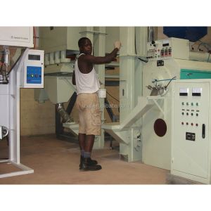 355 kw Function STR MCHJ80-4 80tpd Rice Peeling Milling Machine Rice Mill