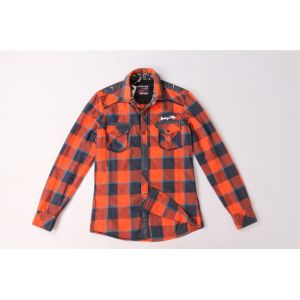Men's High quality casual plaid shirts
