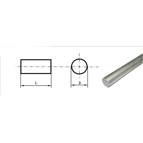 Cemented Custom Dowel Pins , Tungsten Carbide Rod For Carbide Micro Drills