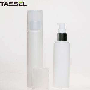 80ml 100ml 120ml Cosmetic Plastic Bottle Round Press Series For Liquid