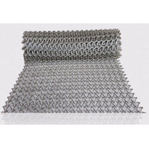 Spiral Freezer Drying FDA Chain Link Conveyor Belt