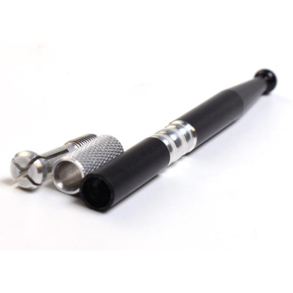 PMU New Invention Black Manual Tattoo Pen For Eyebrow Lightweight With Aluminium