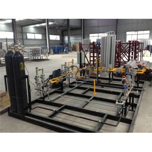 Pressure Boosting Vaporizer Skid Mounted Equipment 50-1000Nm3/h