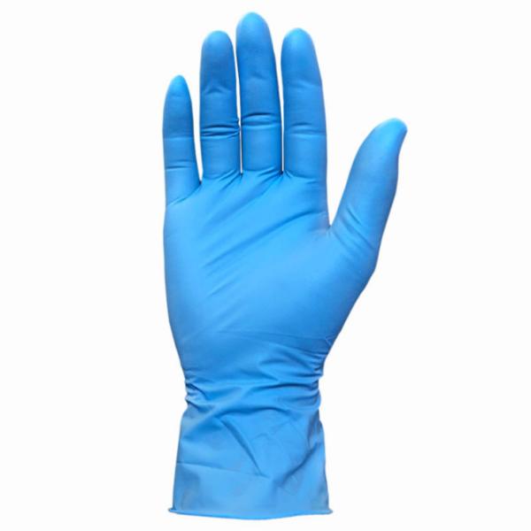 Highly Flexural Characteristic Disposable Nitrile Gloves Powder Free Latex Free