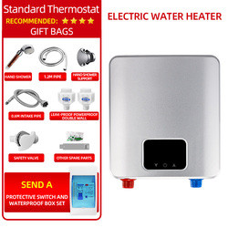 Aluminium Heating Element House Instant Shower Tankless Electric Water Heater