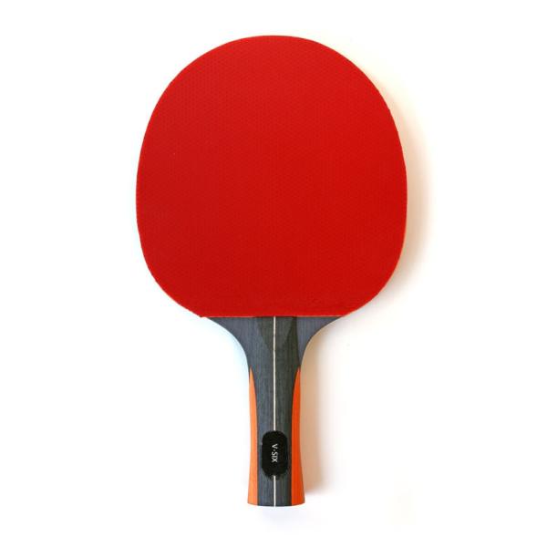 Professional Table Tennis Paddle Inverted Pips Anatomic Composite Handle Sponge