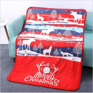 Customized Digital Printing Anti-Pilling Super Soft Fleece Blanket