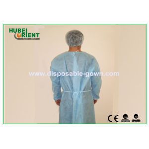 Disposable Nonwoven SMS Medical Isolation Gown With Long Sleeves