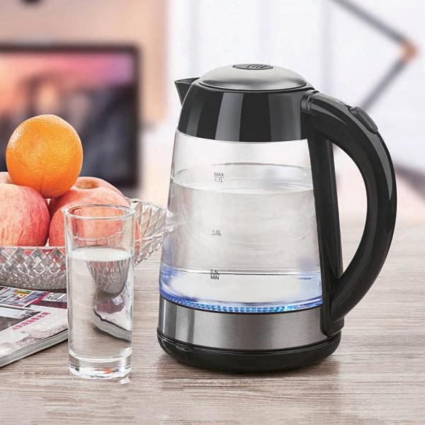 Mechanical Control Electric Glass Kettle Perfect for Household Tea Time