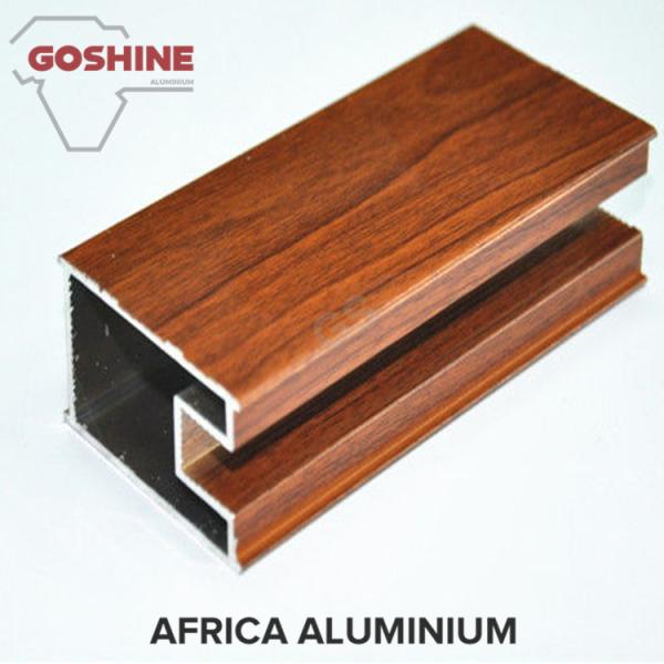 Buy Third - Dimension Wood Finish Aluminium Profiles Solid Substantial at wholesale prices